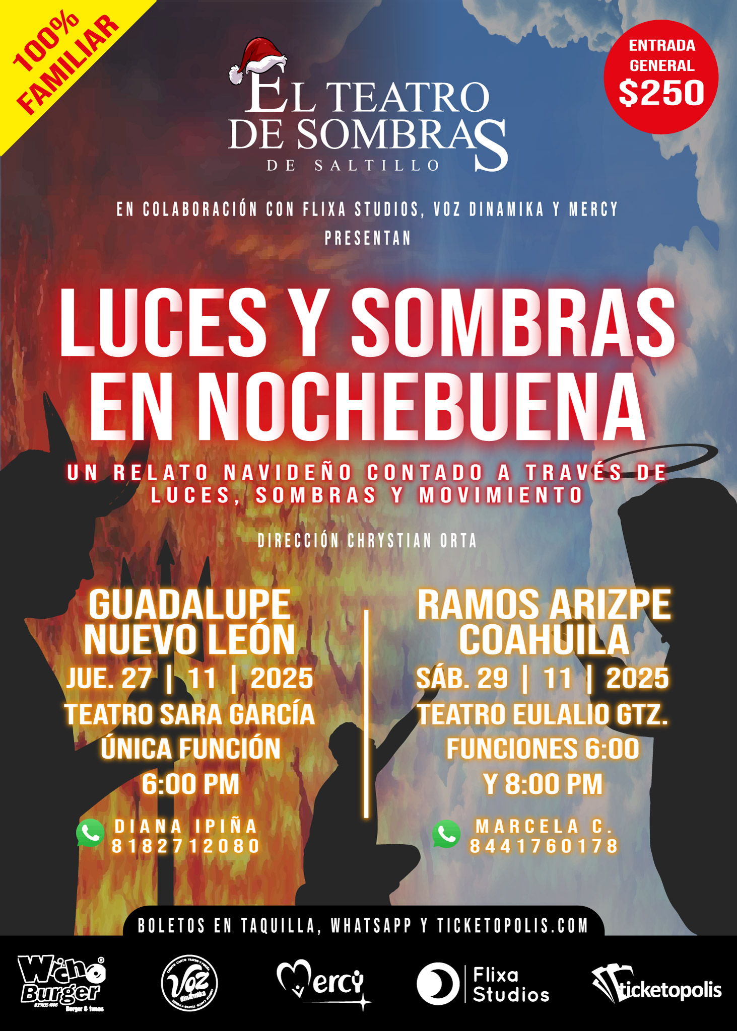 Luces y sombras en nochebuena